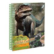 Boek Krastekeningen Dino's - DinosArt 15201